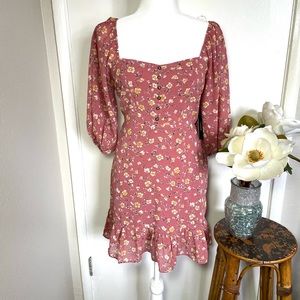 New Lulus Floral Dress
